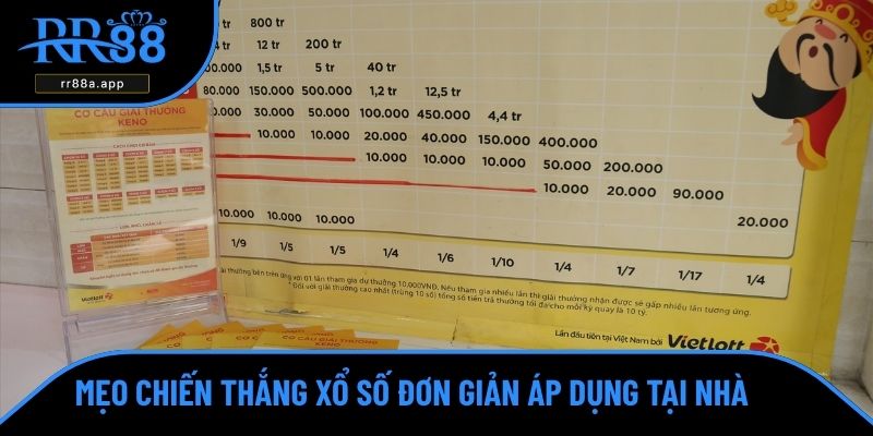 Mẹo chiến thắng xổ số đơn giản áp dụng tại nhà