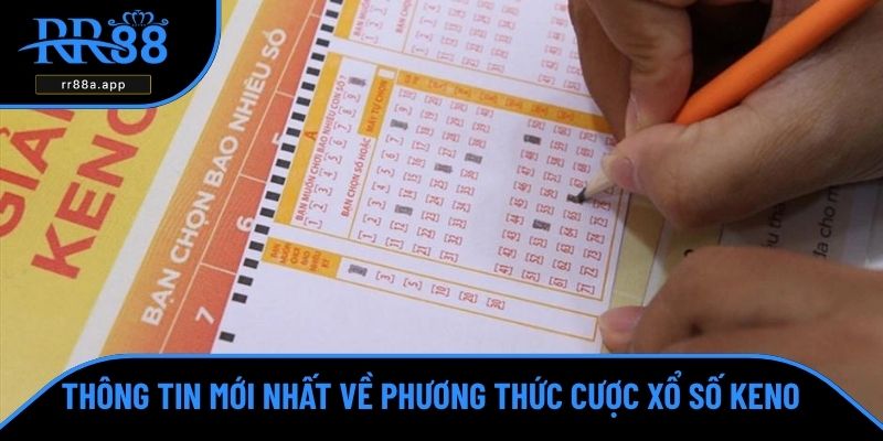 Thông tin mới nhất về phương thức cược xổ số Keno